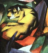 Franz Marc Tiger oil